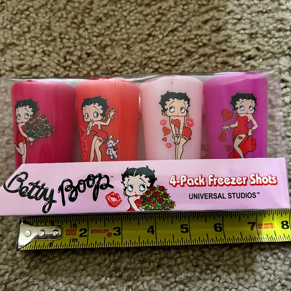 Betty Boop freezer shot pack